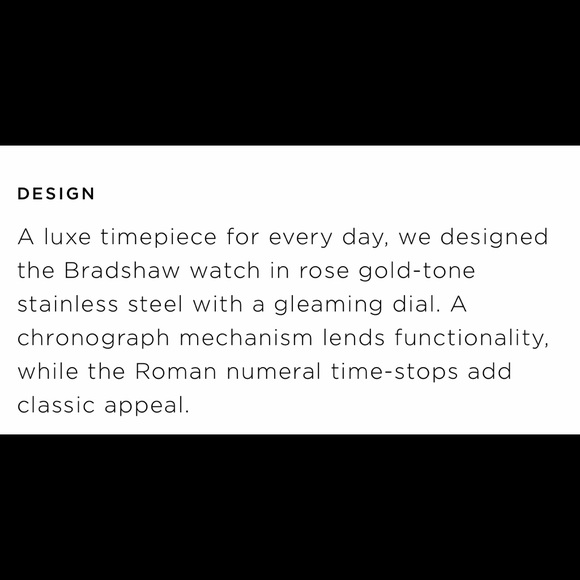MICHAEL KORS Bradshaw Rose Gold-Tone Watch - Picture 3 of 7